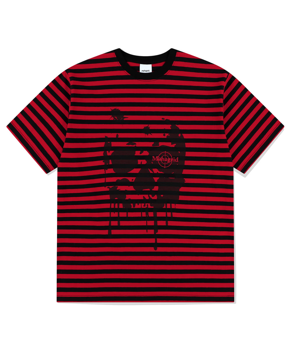 Mahagrid Dead Point Striped Tee