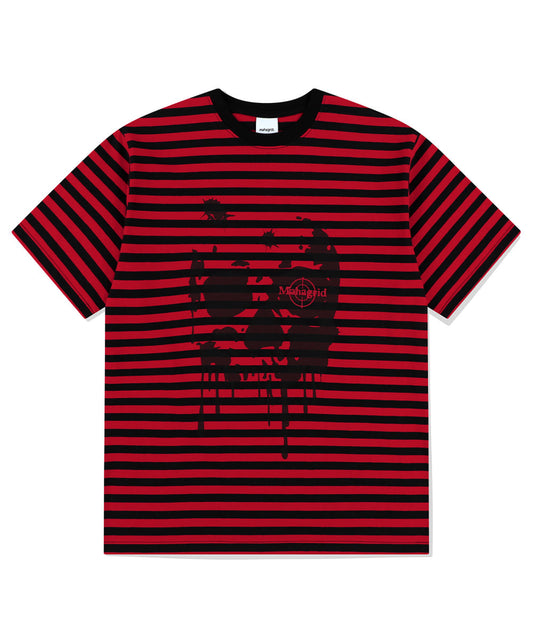 Mahagrid Dead Point Striped Tee