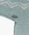 Marithé François Girbaud Kids Nordic Balaclava Muffler in Mint