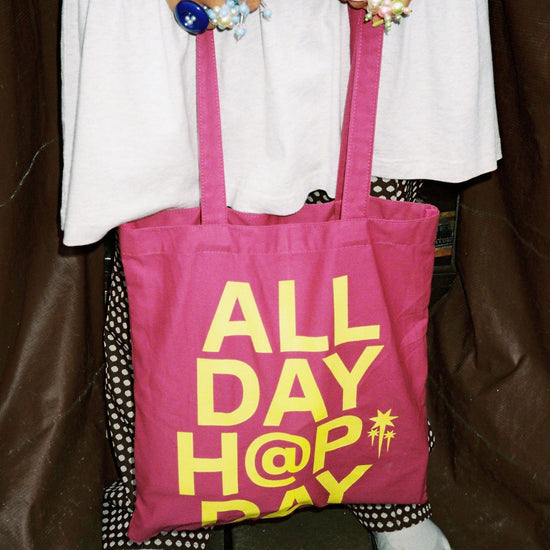 Nice Ghost Club [6/5 Pre-Order] X JIMMIZO ADHD Tote Bag [Purple]