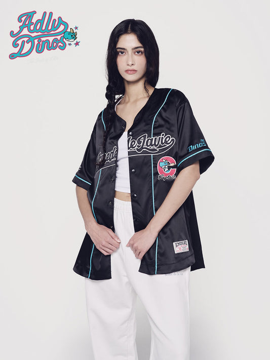 ADLV NC Dinos x ADLV Baseball Jersey Black