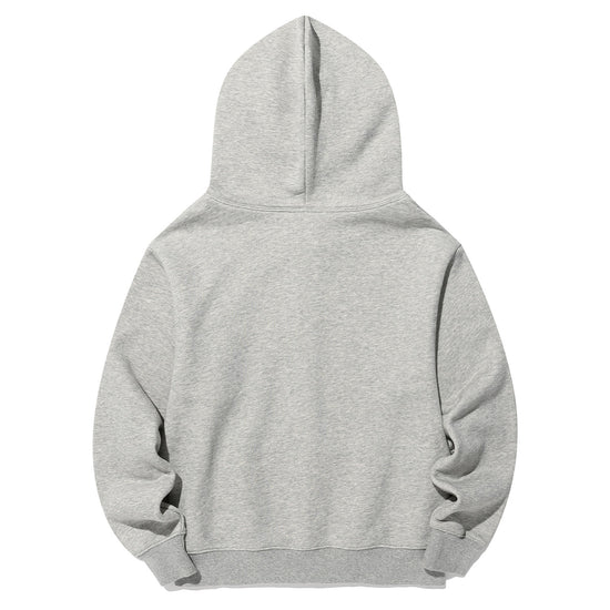 Nice Ghost Club Star Shoes Girl Hoodie Zip Up [Light Grey]