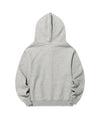 Nice Ghost Club Star Shoes Girl Hoodie Zip Up [Light Grey]