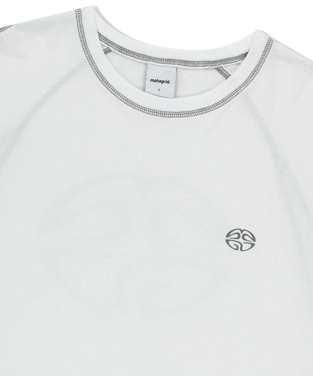 Mahagrid Curved Stitch Tee