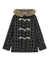 AEAE Fur Hood Duffle Coat