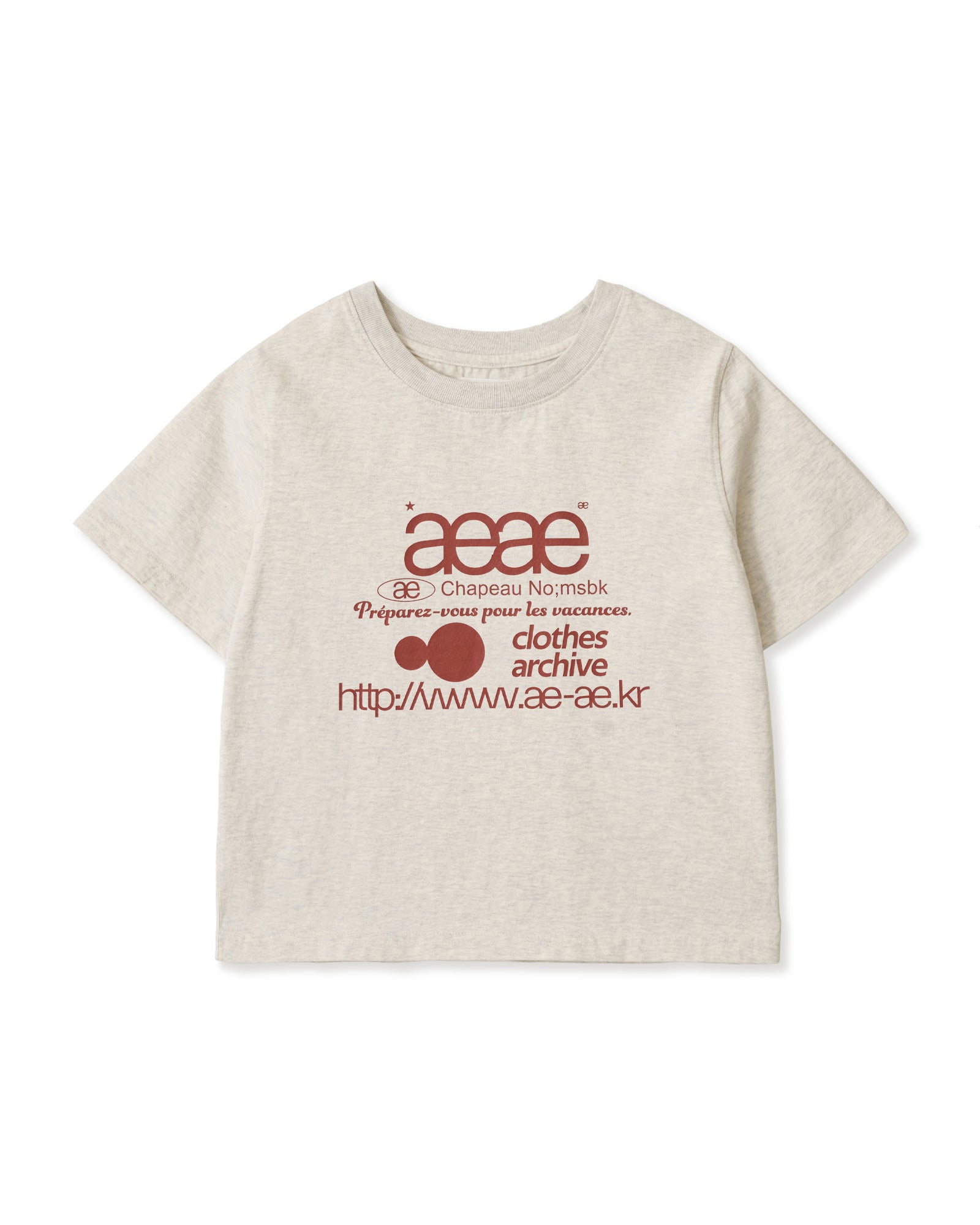 AEAE Web Logo Crop T-Shirt