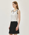 Marithé François Girbaud W SMALL CLASSIC LOGO SLEEVELESS
