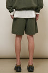 General Idea MAN Seersucker Check Half Banding Pants