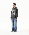 Mahagrid Back Logo Washed Denim Pants [Blue]