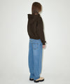 Mahagrid MGD SERIF LOGO CROP HOODIE