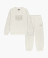 Marithé François Girbaud Kids Doodle Classic Logo Jogger Set-Up Oatmeal