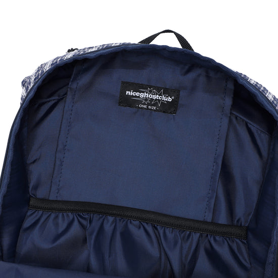 Nice Ghost Club Seersucker Travel Backpack