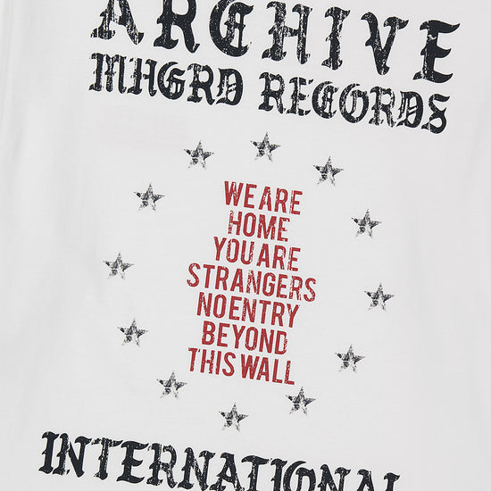 Mahagrid STAR ARCHIVE LONG SLEEVE TEE [WHITE]