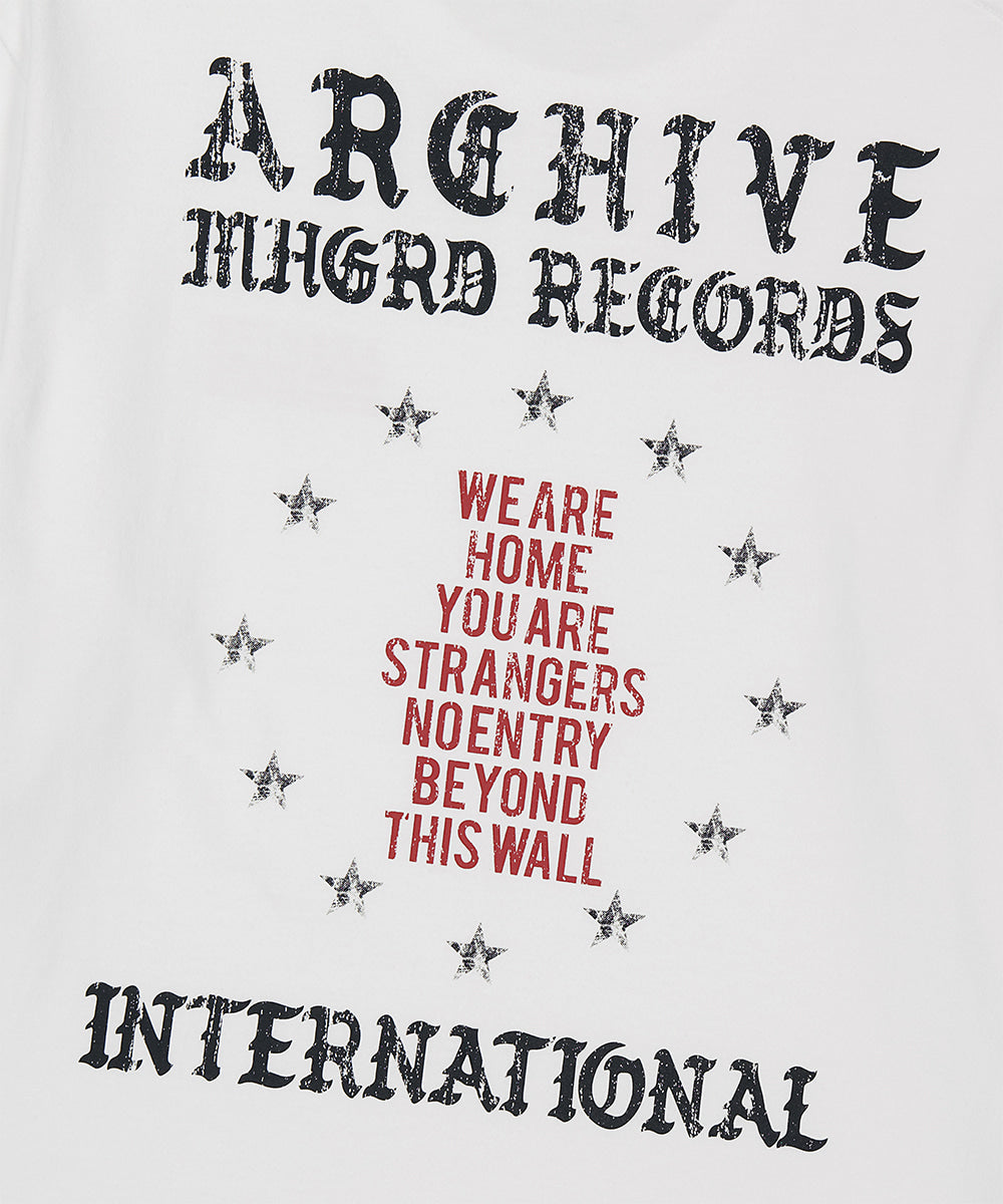 Mahagrid STAR ARCHIVE LONG SLEEVE TEE [WHITE]