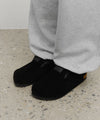 Marithé François Girbaud Suede Strap Clogs