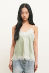 General Idea WOMAN Silky Lace Camisole