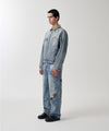 Mahagrid Dungaree Denim Jacket