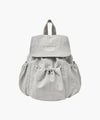 Marithé François Girbaud CLASSIC LOGO STOPPER POCKET BACKPACK gray pink