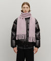 Marithé François Girbaud Fuzzy Solid Knit Muffler