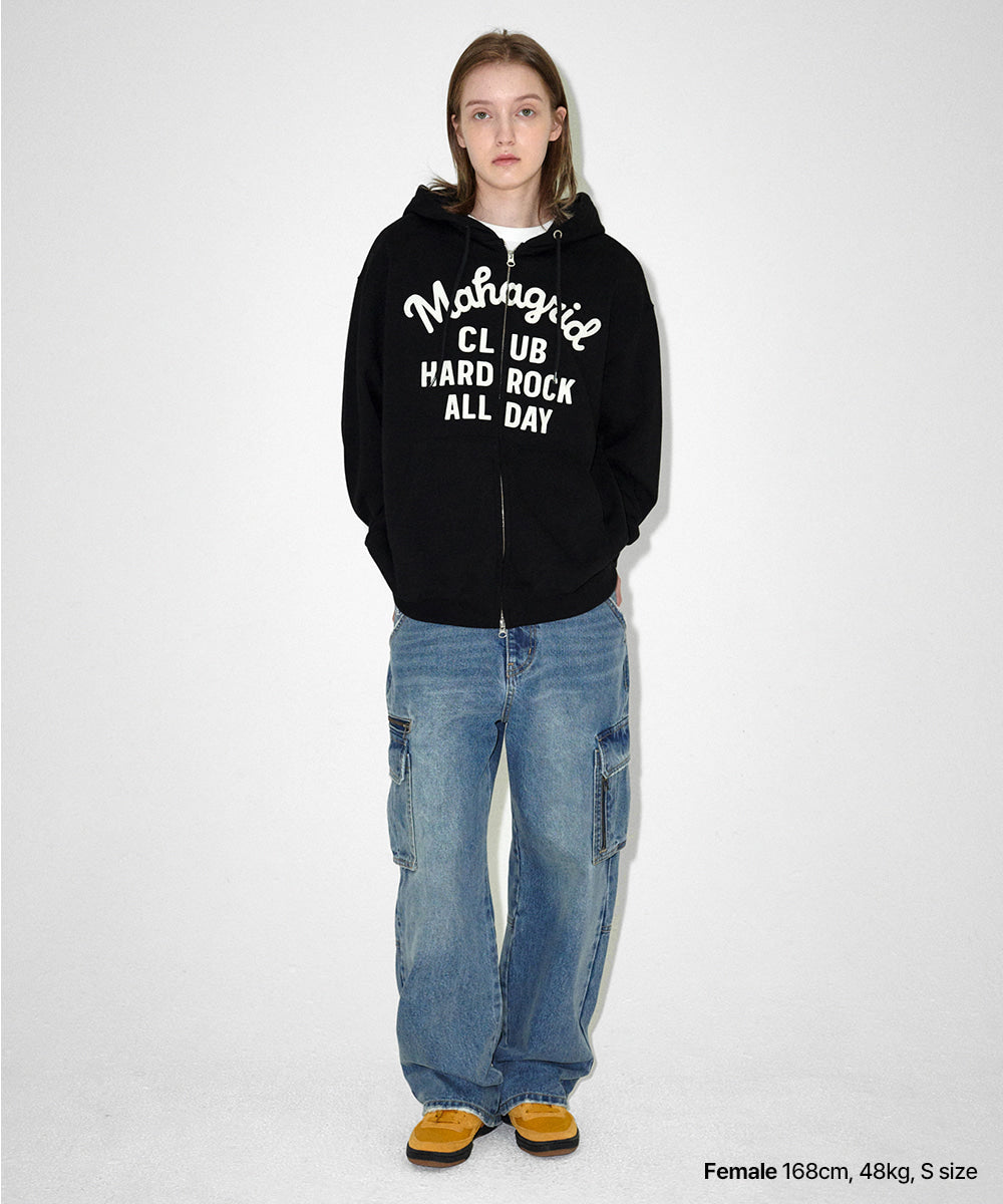 Mahagrid All Day Zip Up Hoodie
