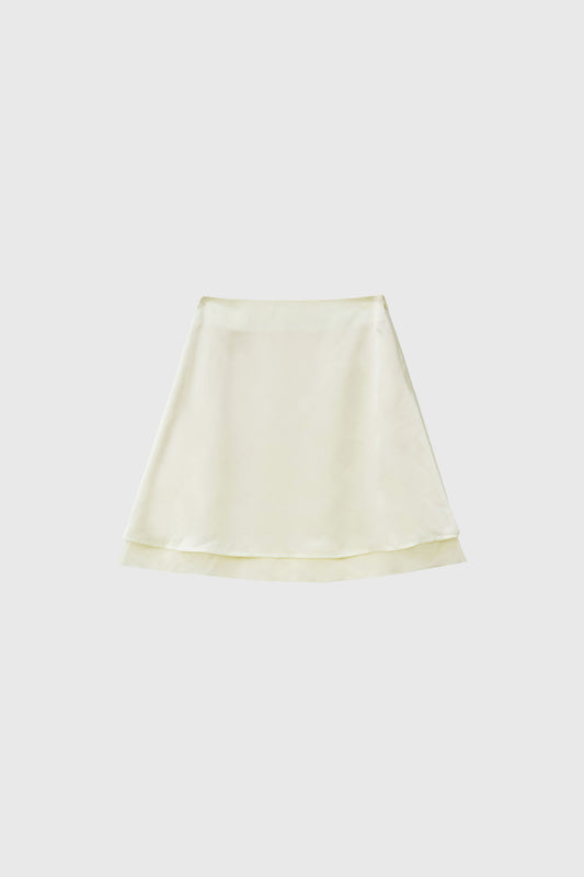 General Idea WOMAN Satin Layered Skirt