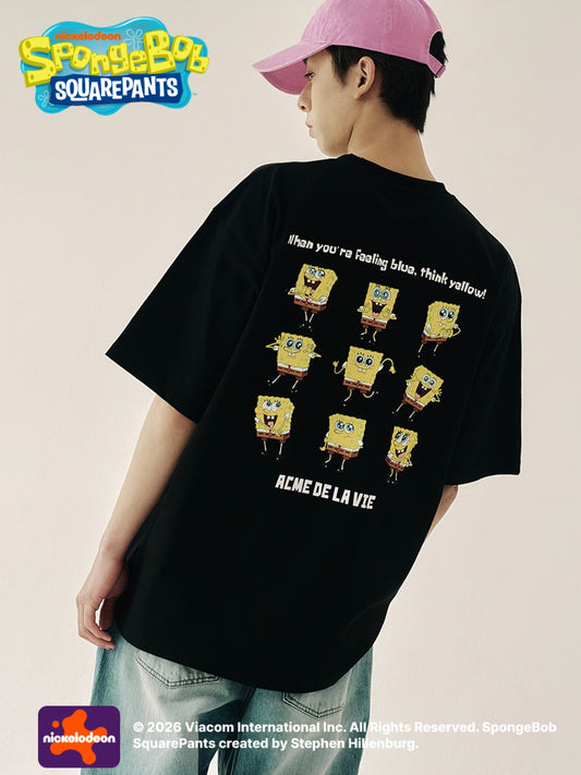 ADLV Happy SpongeBob Short Sleeve T-Shirt