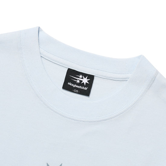 Nice Ghost Club 3 Stars Symbol Crop Slim Tee