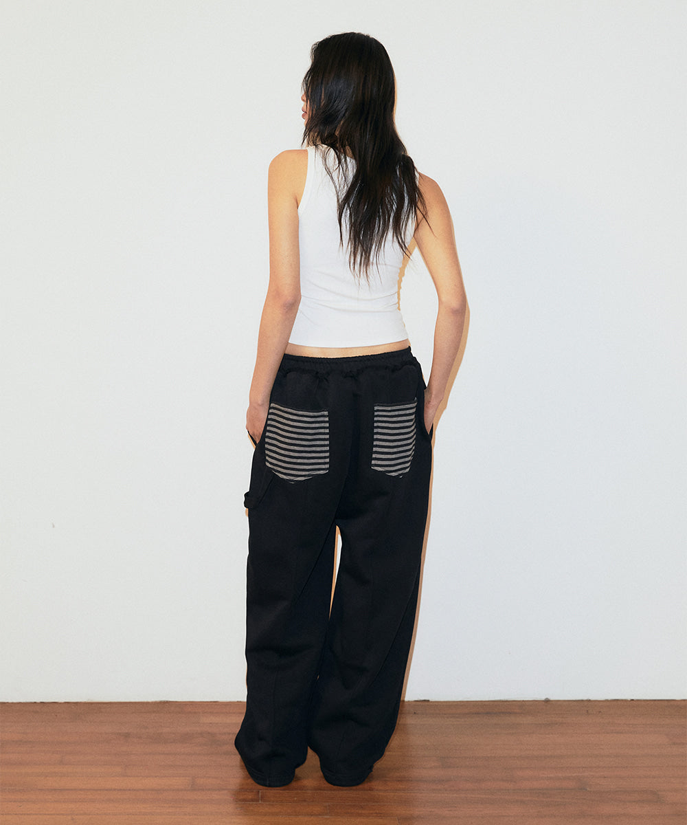 Mahagrid STRIPE POCKET SWEAT PANT