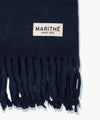 Marithé François Girbaud Fuzzy Solid Knit Muffler