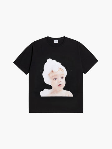 ADLV ADLV Baby Face Short Sleeve T-Shirt Bubble