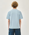 Marithé François Girbaud AEROCOOL LEMON CLASSIC LOGO TEE ice blue
