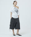 Mahagrid Bermuda Utility Cargo Shorts