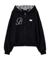 Bitter Cells B Frill Hood Zip Up