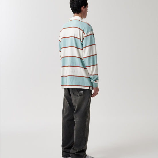 Mahagrid Stripe Rugby Shirt