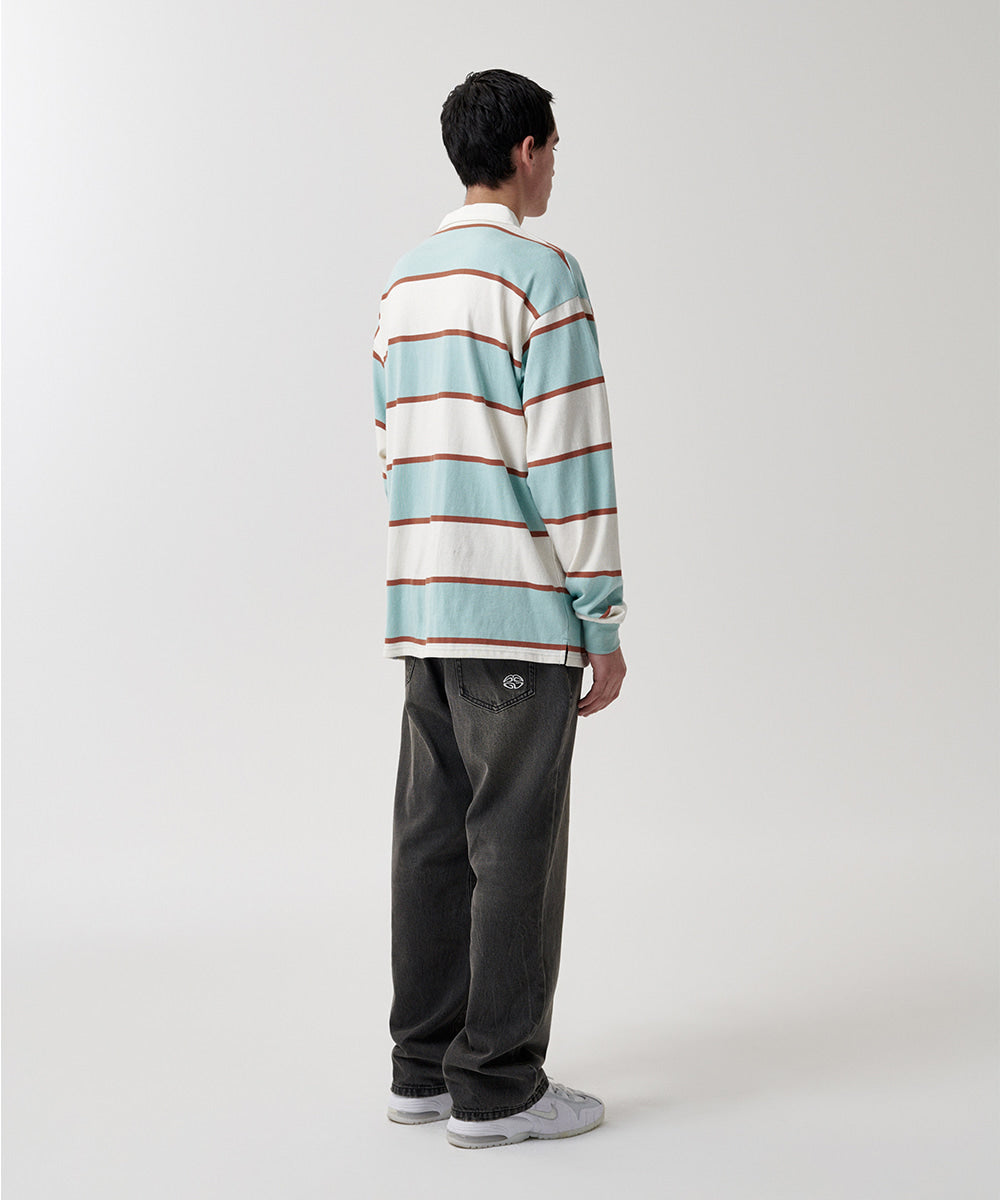 Mahagrid Stripe Rugby Shirt