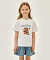 Marithé François Girbaud Kids Marine Bear Regenerated Tee