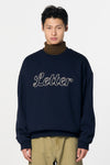 General Idea UNISEX Lettering Fleece Sweatshirt