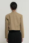 General Idea WOMAN Strap Collarless Jacket