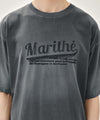 Marithé François Girbaud GRADATION DYEING OVERSIZED TEE