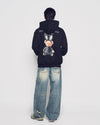 ADLV Rabbit Bear Doll Logo Hoodie