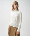 Marithé François Girbaud Women's Warm Touch Turtleneck Long Sleeve Olive