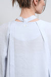 General Idea WOMAN V-Neck Scarf Blouse