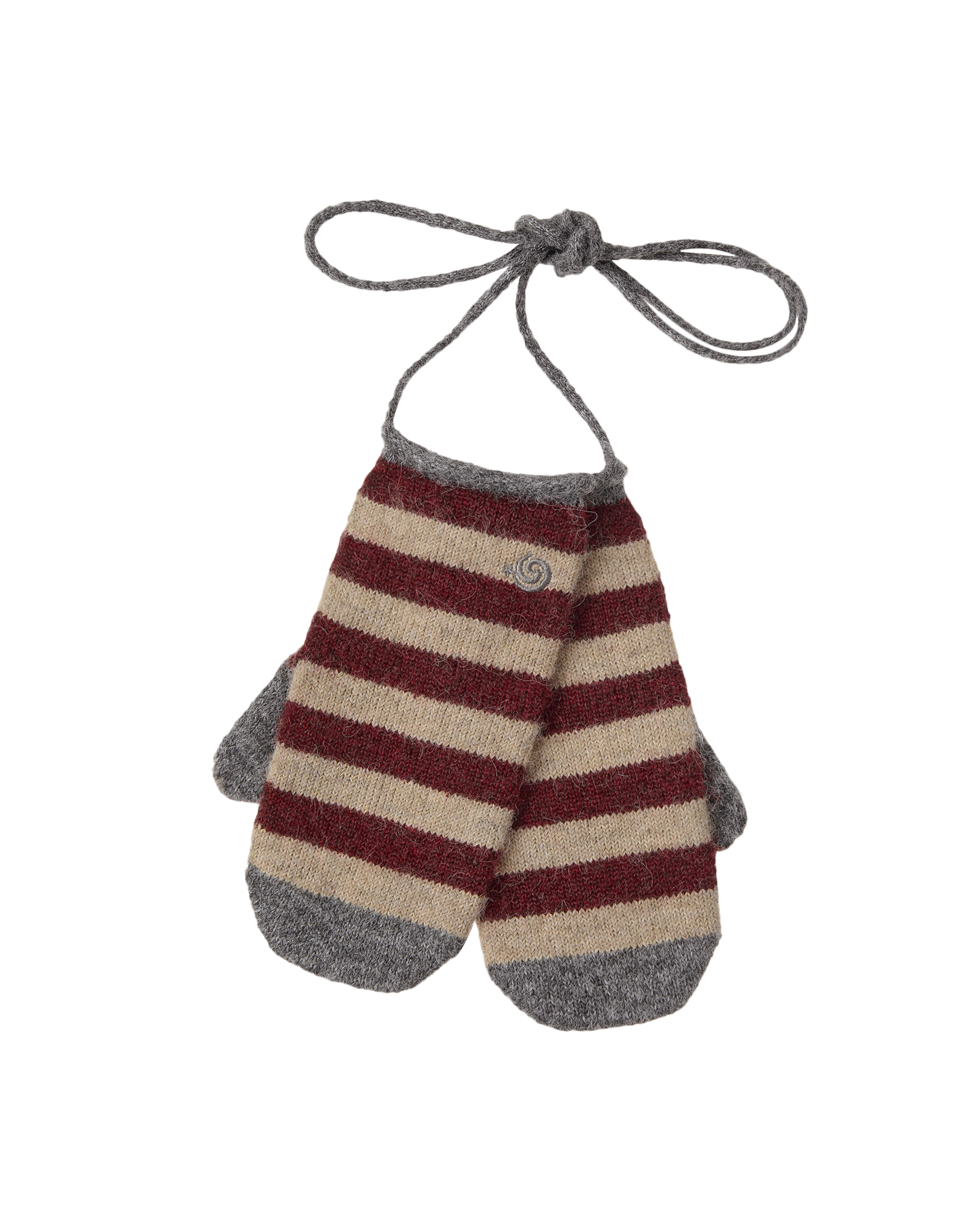 AEAE Stripe Mitten Gloves