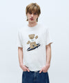 Marithé François Girbaud SURFING DOODLE BEAR TEE