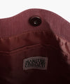 Marithé François Girbaud CLASSIC LOGO CORDUROY SHOULDER BAG ash blue