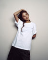 ADLV Triple Chain Embo Basic Logo Short Sleeve T-Shirt