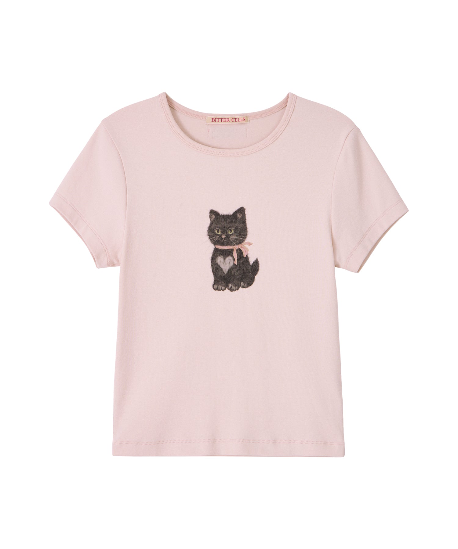 Bitter Cells Kitty Cherry Tee