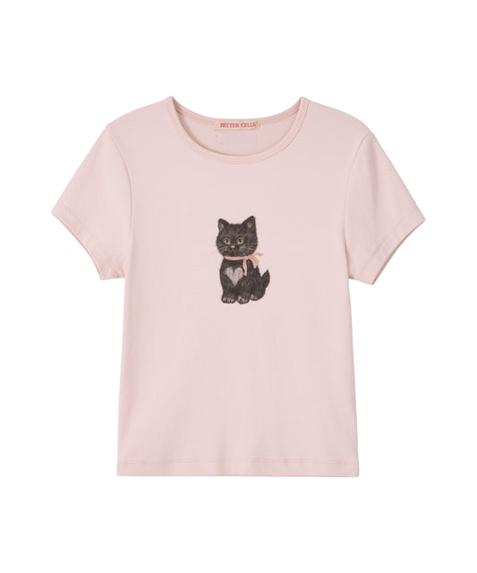 Bitter Cells Kitty Cherry Tee