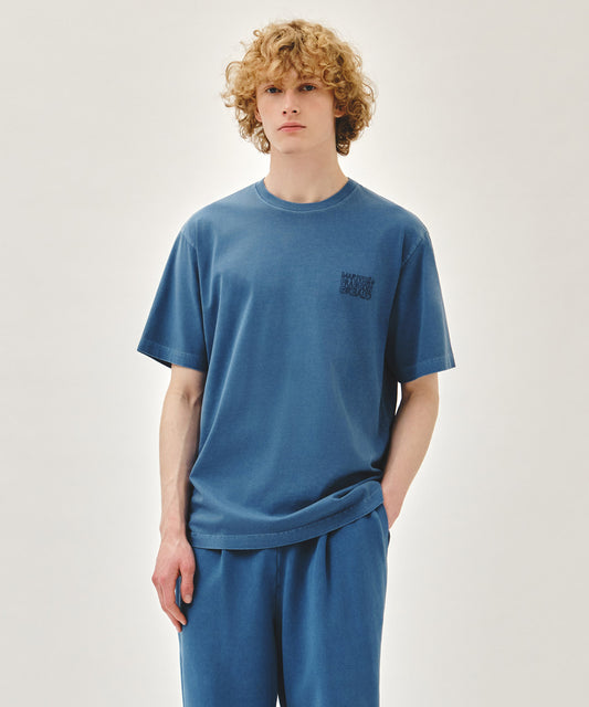 Marithé François Girbaud DRAWING LOGO DYEING TEE