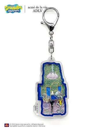 ADLV Bikini Bottom Squidward House Keyring